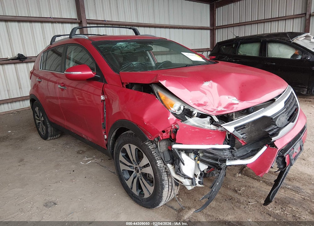 2013 KIA SPORTAGE EX VIN: KNDPC3A2XD7366634