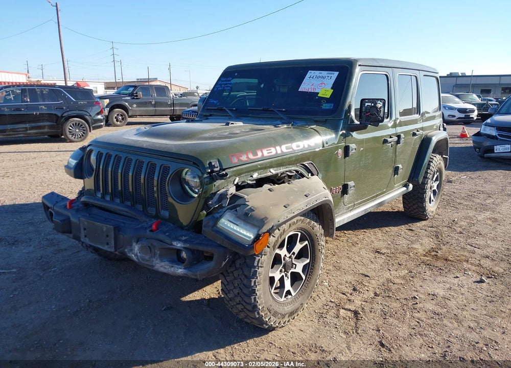 2021 JEEP WRANGLER UNLIMITED RUBICON 4X4 VIN: 1C4JJXFM8MW562512