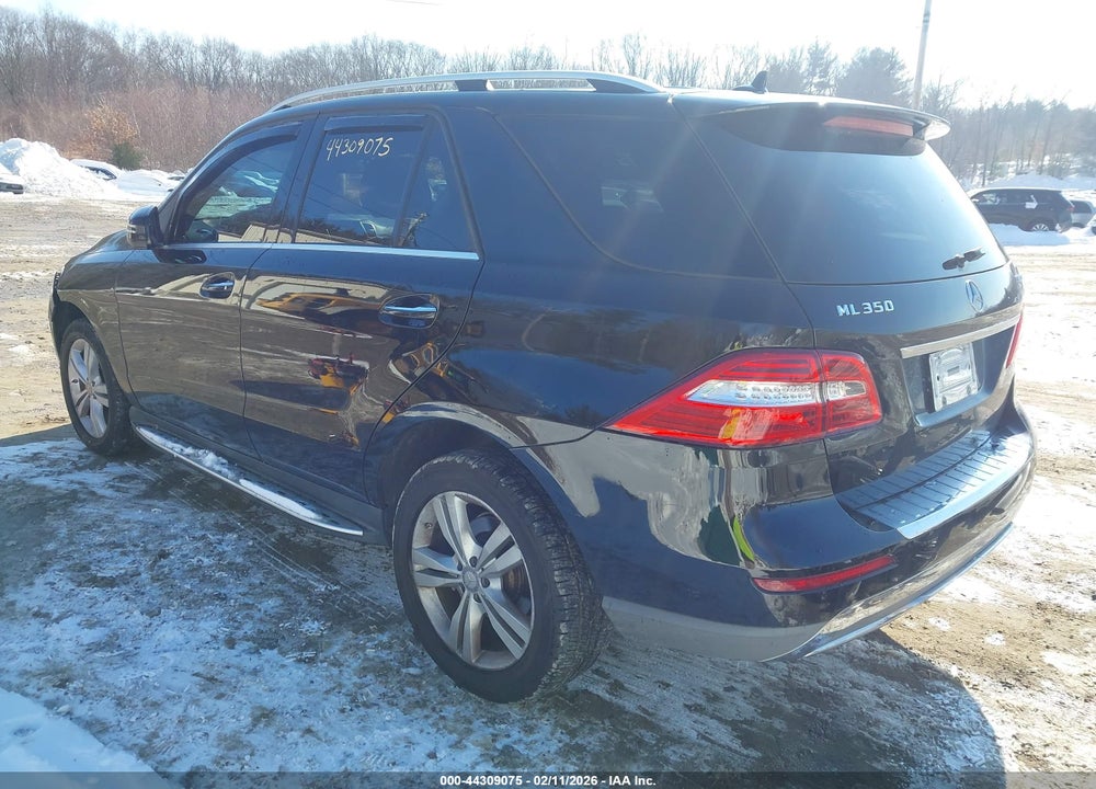 2014 MERCEDES-BENZ ML 350 4MATIC VIN: 4JGDA5HB3EA274453