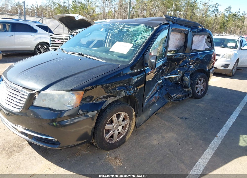2011 CHRYSLER TOWN & COUNTRY TOURING VIN: 2A4RR5DG3BR694851