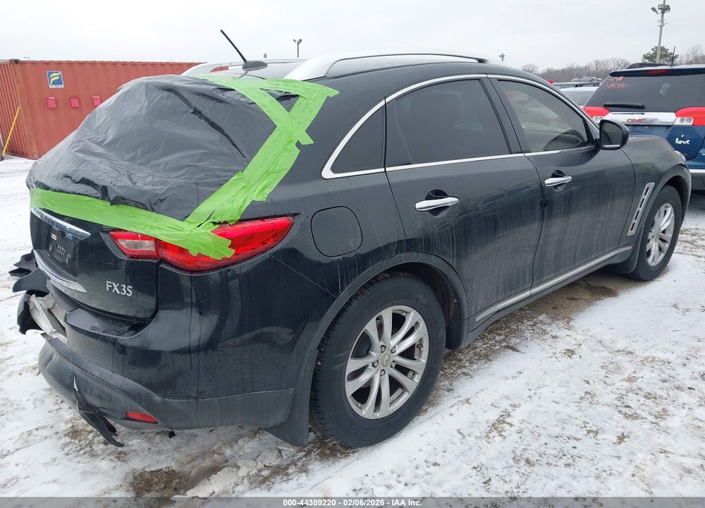 2009 INFINITI FX35 VIN: JNRAS18W59M156280