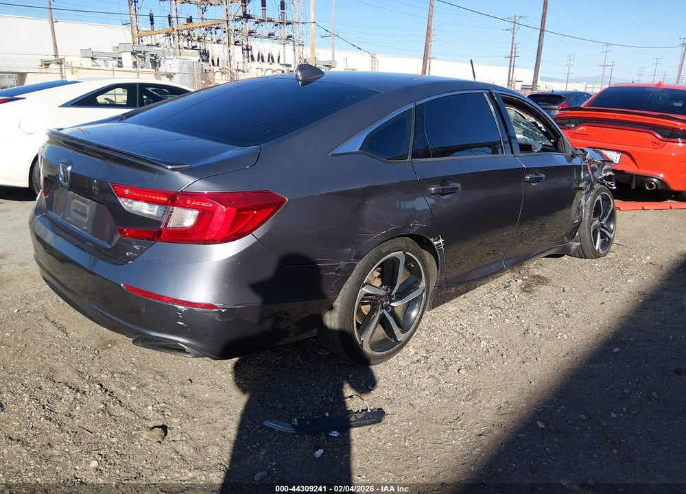 2018 HONDA ACCORD SPORT 2.0T VIN: 1HGCV2F39JA041333