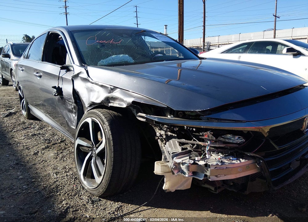 2018 HONDA ACCORD SPORT 2.0T VIN: 1HGCV2F39JA041333