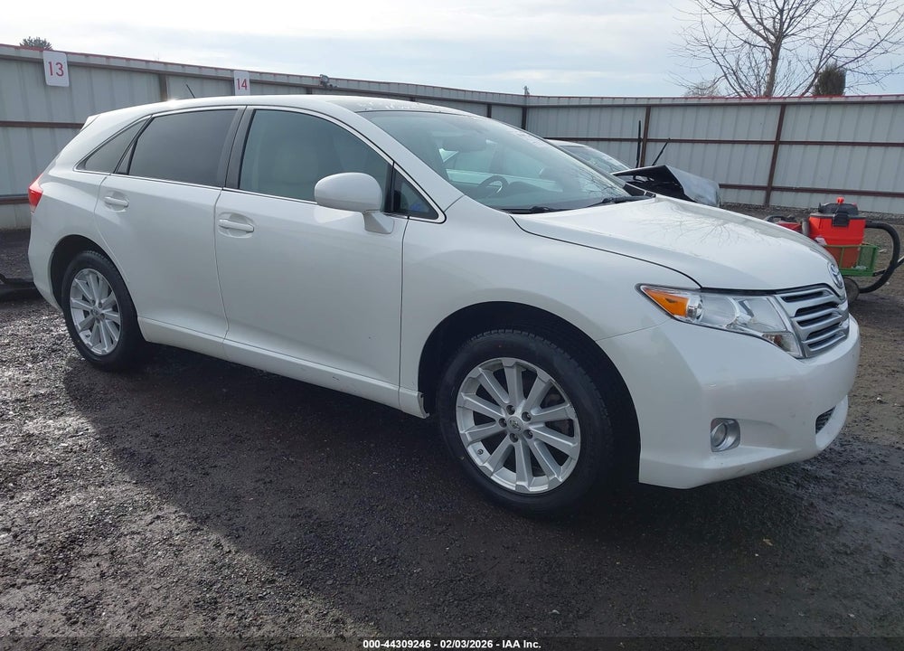 2010 TOYOTA VENZA VIN: 4T3ZA3BB4AU037246