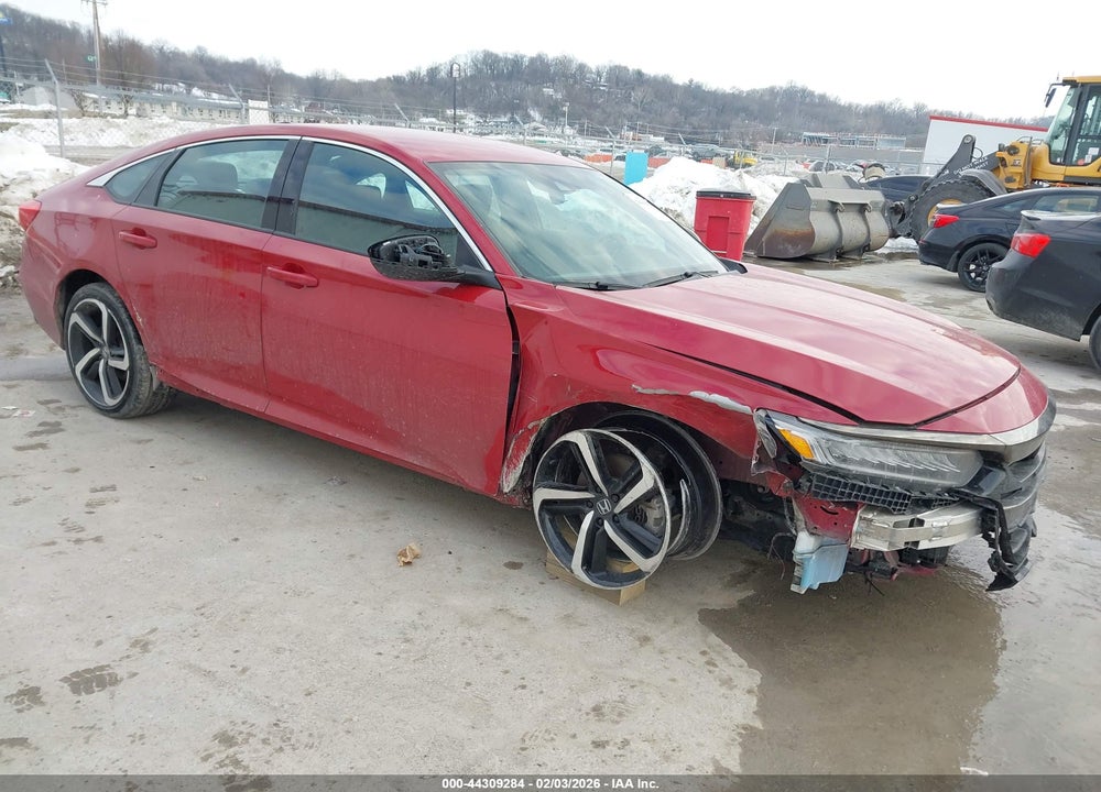 2021 HONDA ACCORD SPORT VIN: 1HGCV1F35MA017237