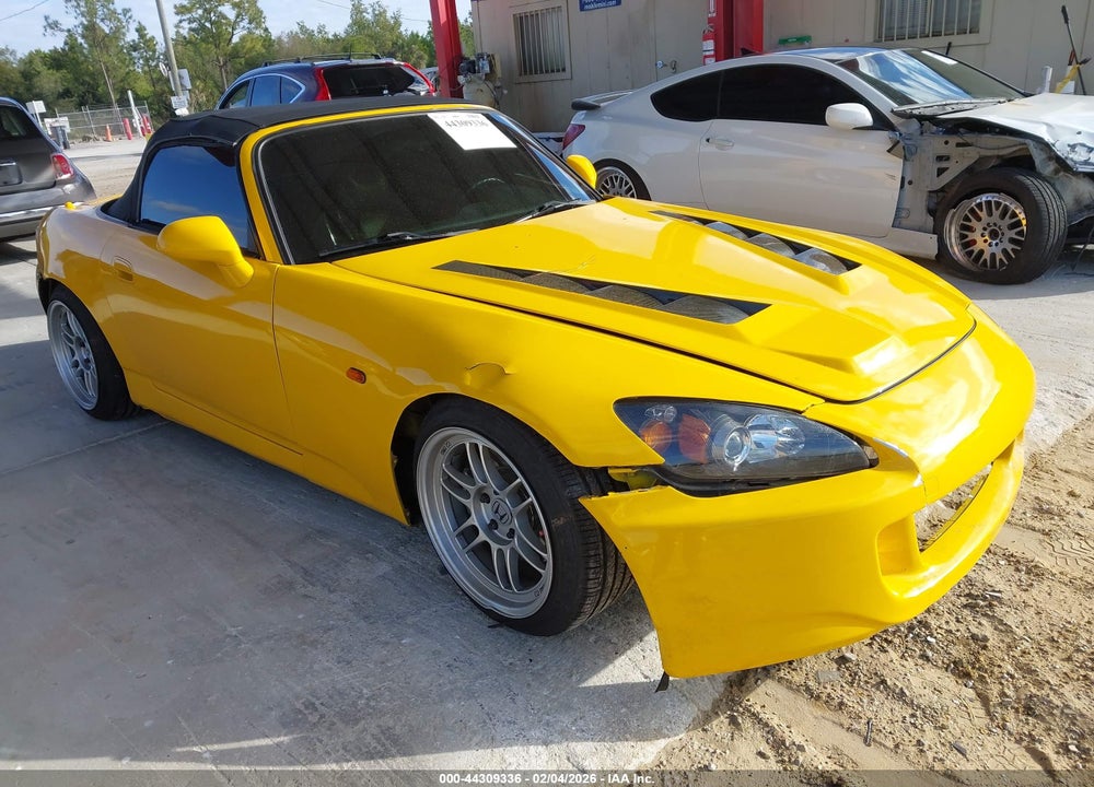 2001 HONDA S2000 VIN: JHMAP11461T000655