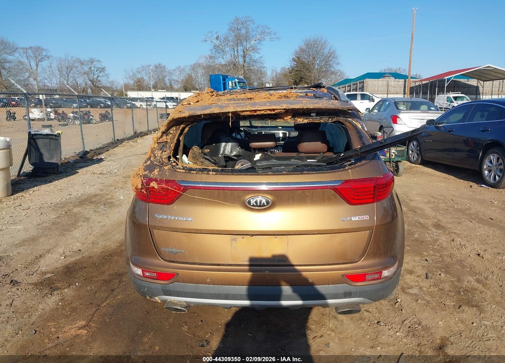 2017 KIA SPORTAGE SX TURBO VIN: KNDPRCA66H7046475