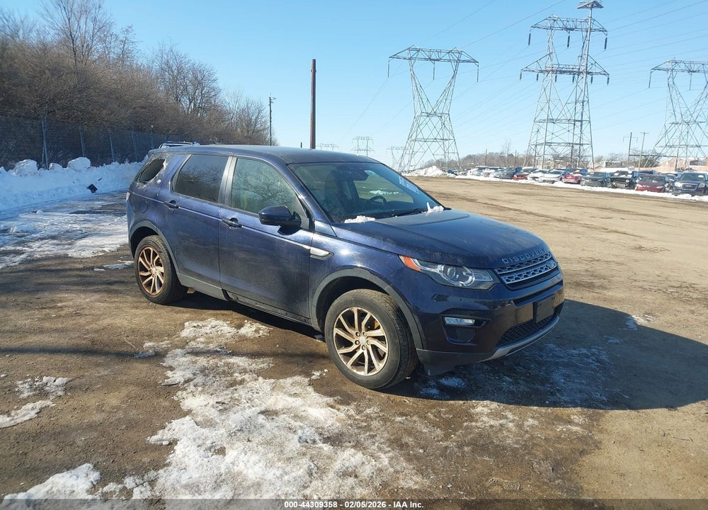 2016 LAND ROVER DISCOVERY SPORT HSE VIN: SALCR2BG8GH615327