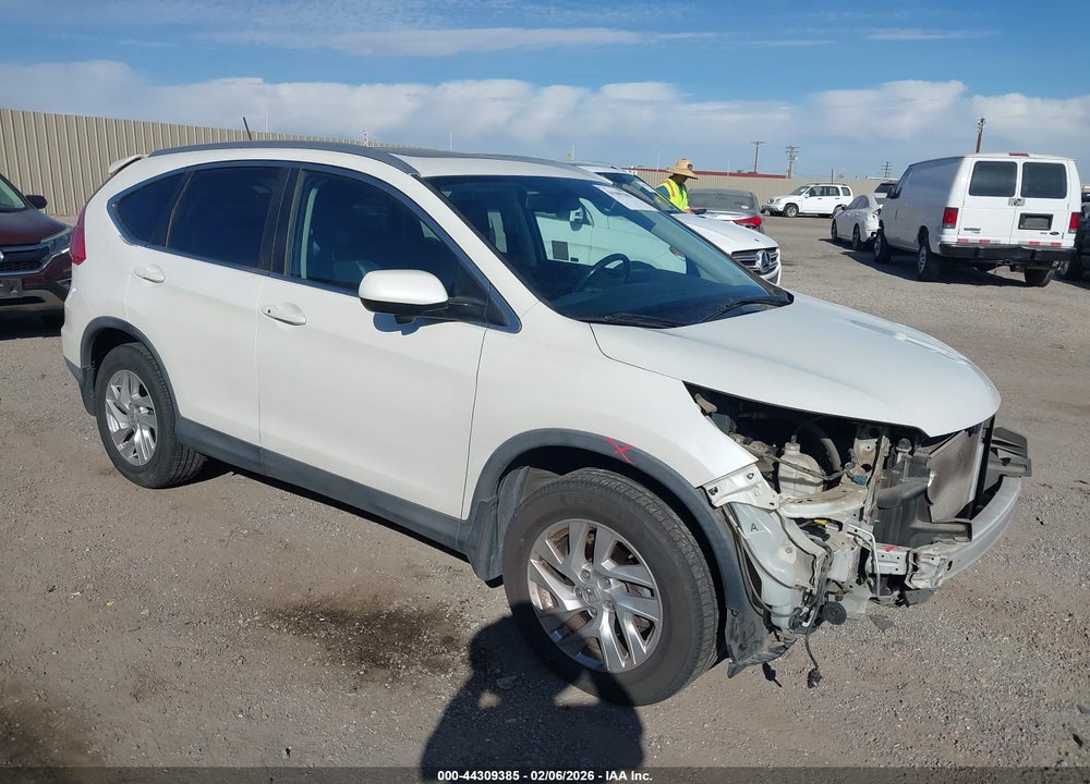 2015 HONDA CR-V EX-L VIN: 5J6RM3H76FL018499