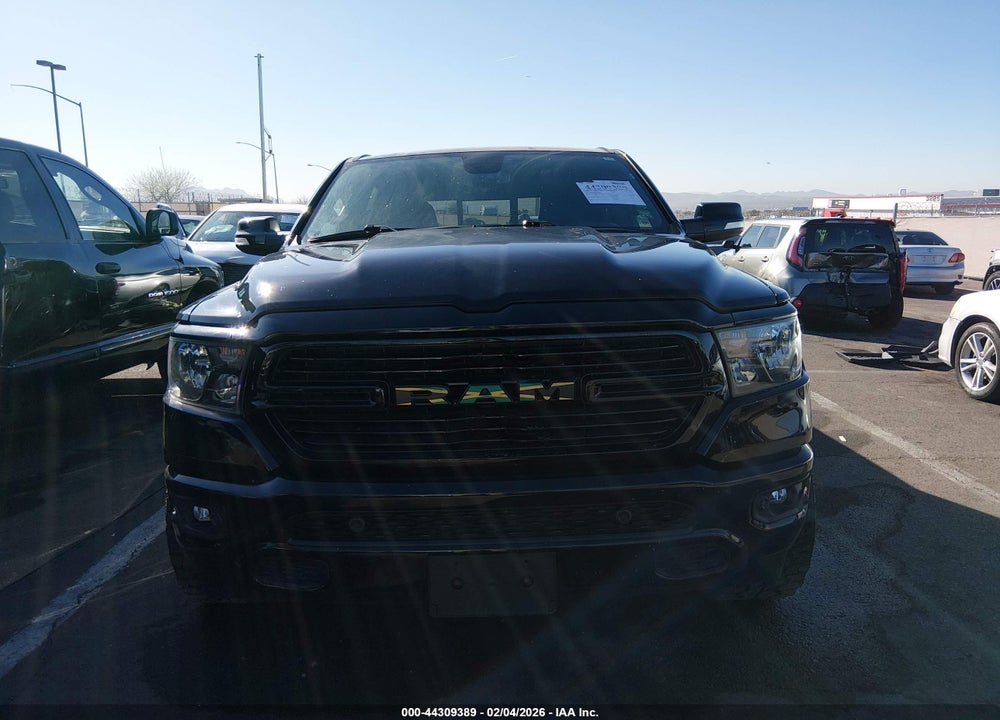2020 RAM 1500 BIG HORN  4X4 5'7 BOX VIN: 1C6SRFFT3LN348697