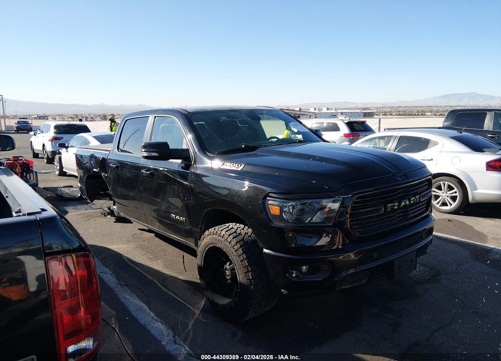 2020 RAM 1500 BIG HORN  4X4 5'7 BOX VIN: 1C6SRFFT3LN348697