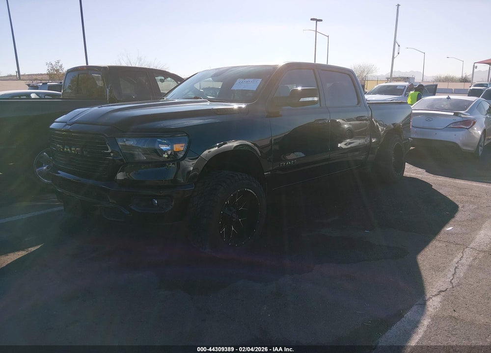 2020 RAM 1500 BIG HORN  4X4 5'7 BOX VIN: 1C6SRFFT3LN348697