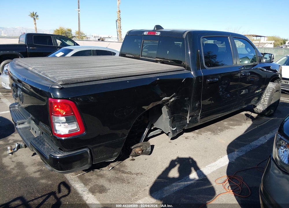 2020 RAM 1500 BIG HORN  4X4 5'7 BOX VIN: 1C6SRFFT3LN348697