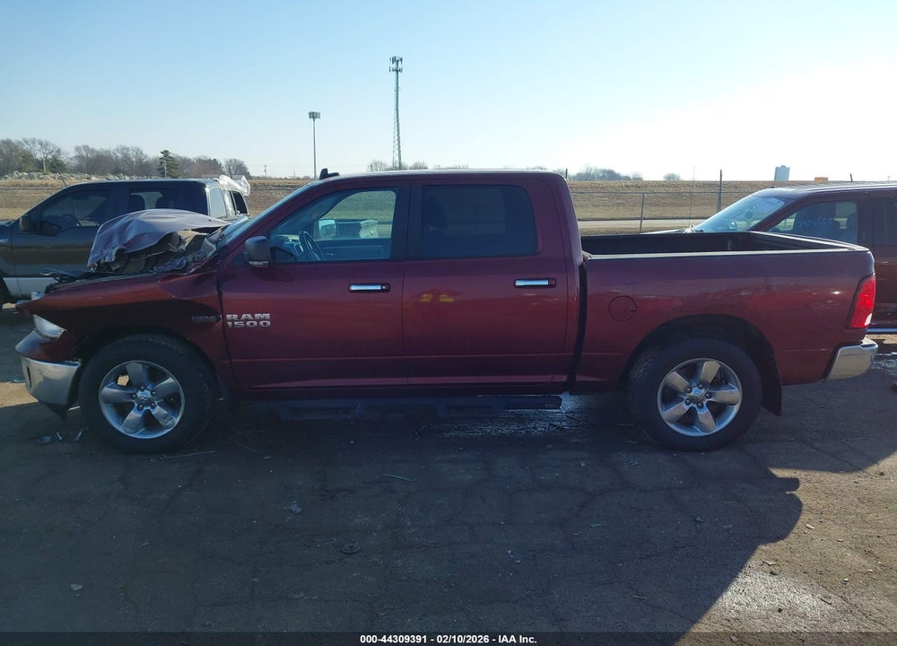 2017 RAM 1500 BIG HORN  4X4 5'7 BOX VIN: 3C6RR7LT5HG746454