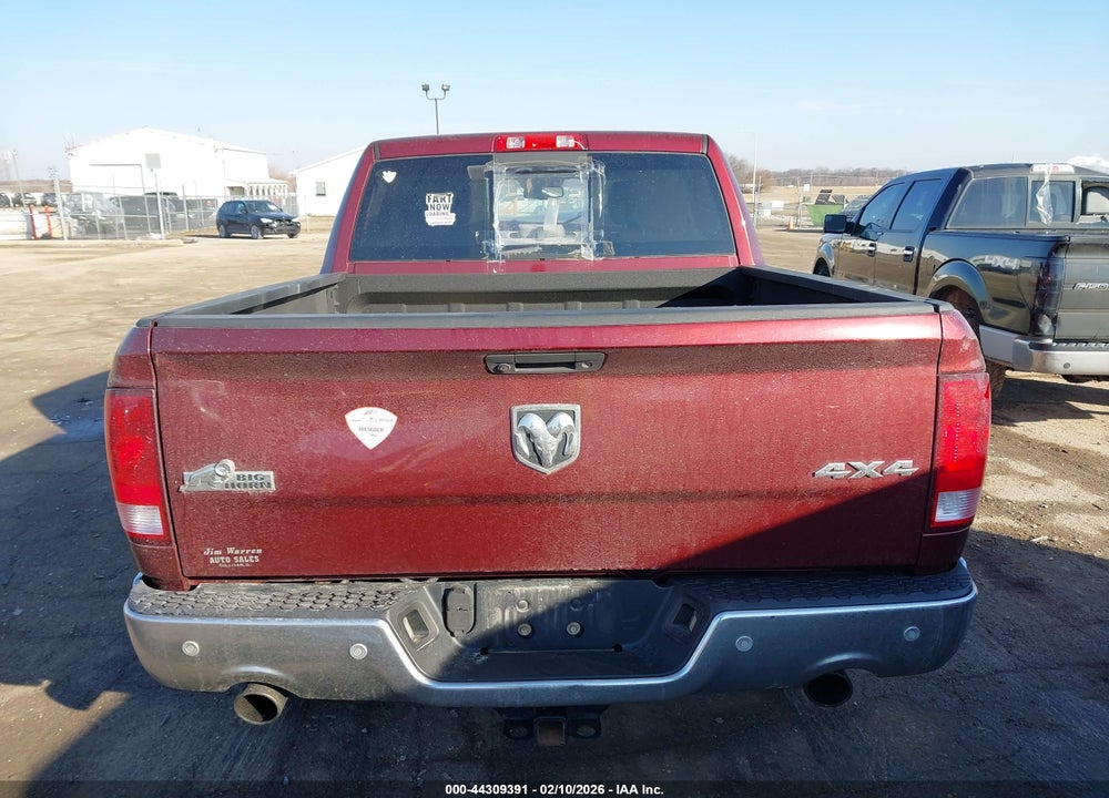 2017 RAM 1500 BIG HORN  4X4 5'7 BOX VIN: 3C6RR7LT5HG746454