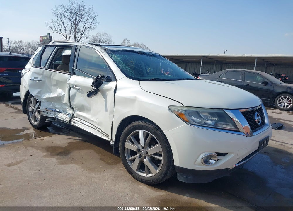 2015 NISSAN PATHFINDER PLATINUM VIN: 5N1AR2MN9FC623986