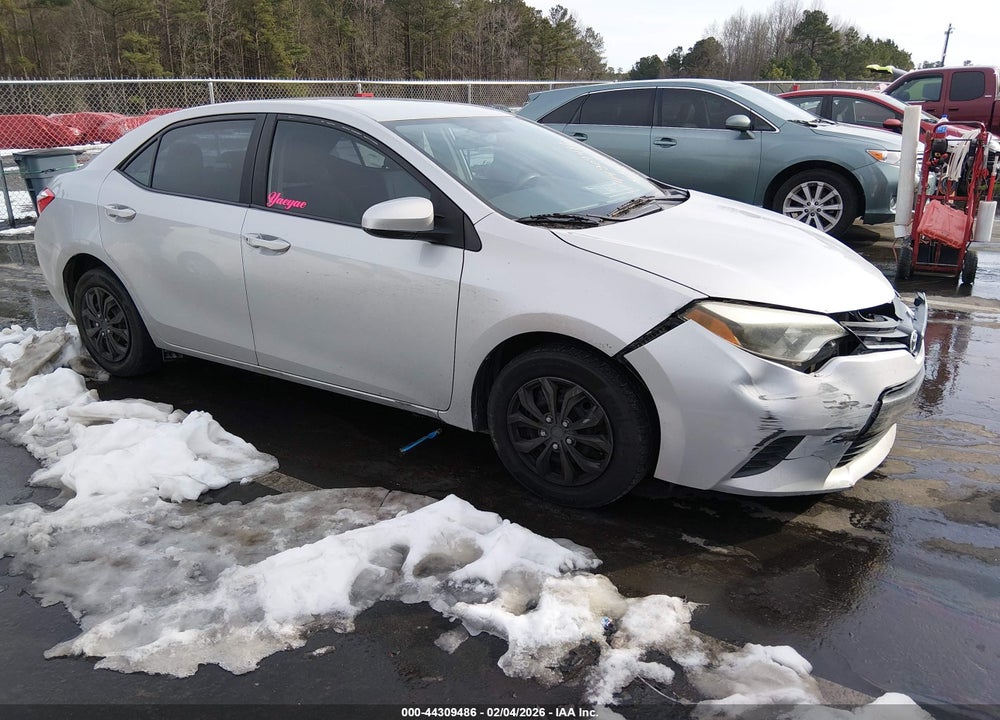 2014 TOYOTA COROLLA L VIN: 2T1BURHE8EC200722