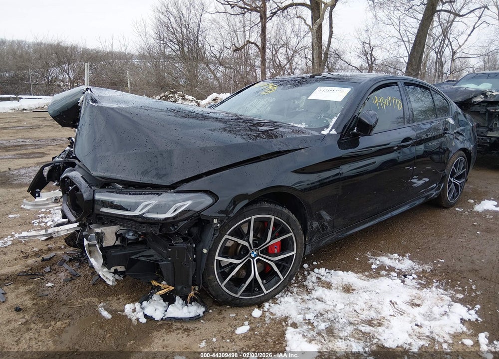 2022 BMW 540 I XDRIVE VIN: WBA73BJ02NWX58259