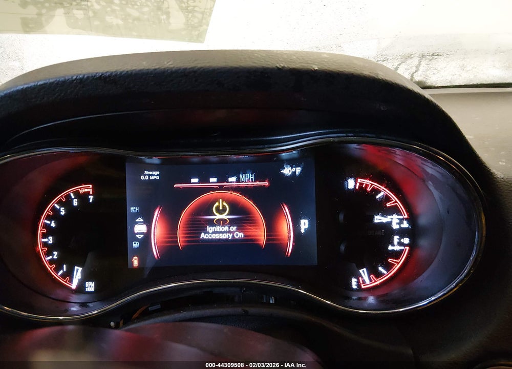 2015 DODGE DURANGO LIMITED VIN: 1C4RDJDG8FC222978