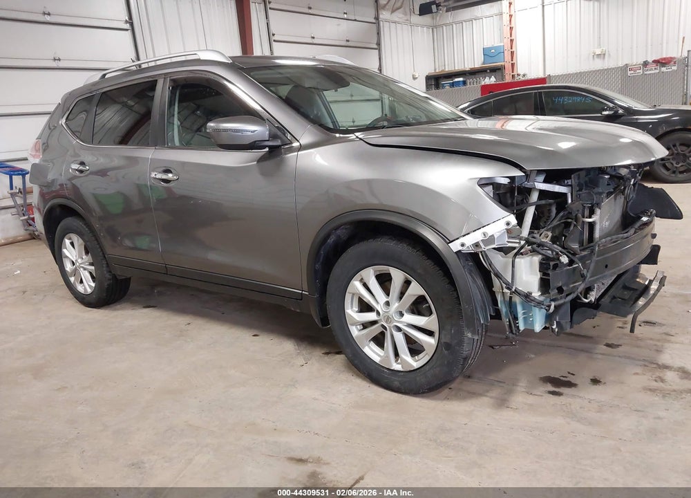 2016 NISSAN ROGUE SV VIN: KNMAT2MVXGP693058
