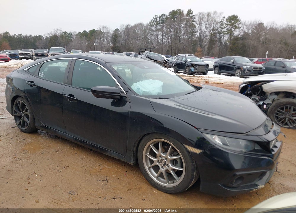 2020 HONDA CIVIC SPORT VIN: 2HGFC2F86LH525785