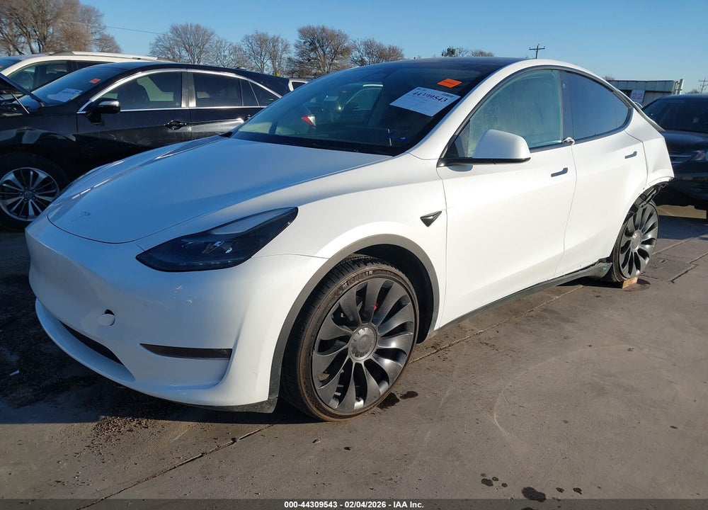 2023 TESLA MODEL Y PERFORMANCE DUAL MOTOR ALL-WHEEL DRIVE VIN: 7SAYGDEFXPF757909