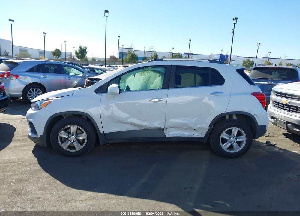 2019 CHEVROLET TRAX LT VIN: 3GNCJLSB0KL224554