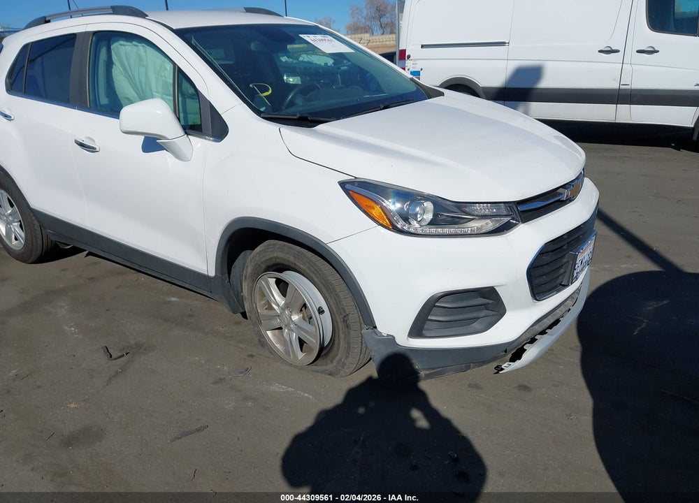 2019 CHEVROLET TRAX LT VIN: 3GNCJLSB0KL224554