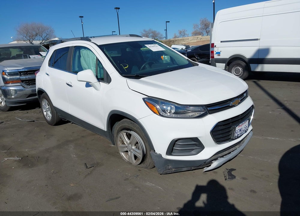 2019 CHEVROLET TRAX LT VIN: 3GNCJLSB0KL224554