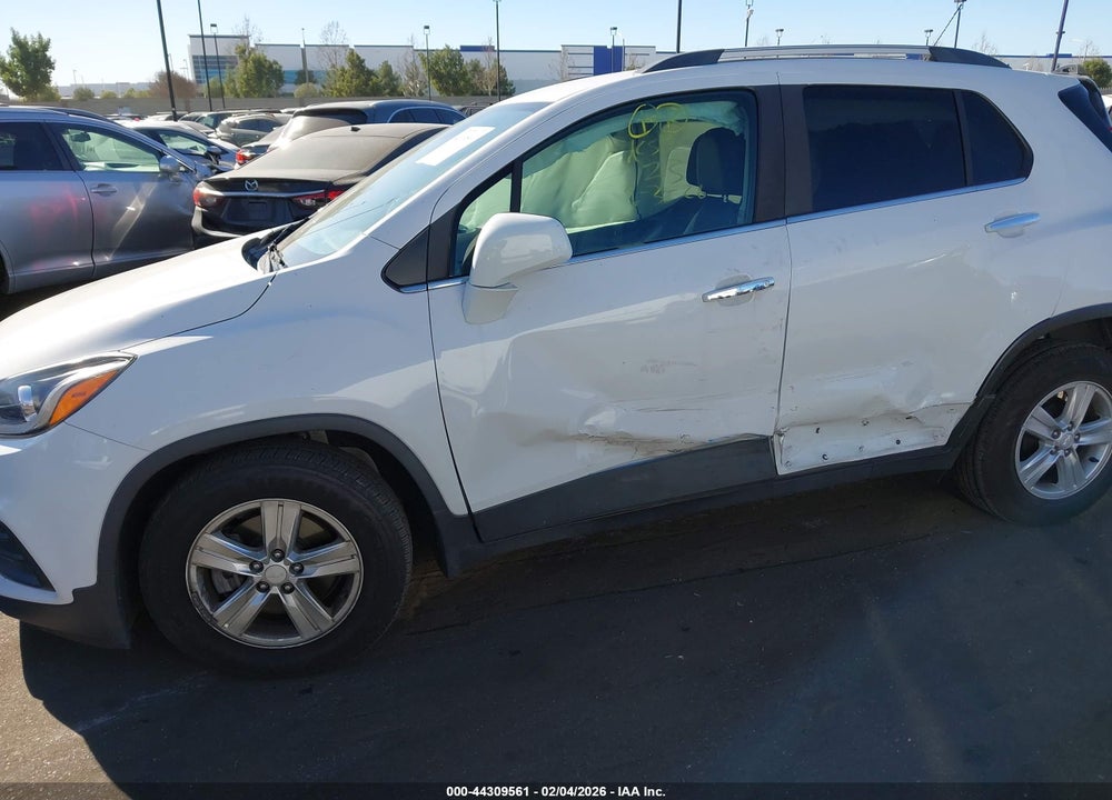 2019 CHEVROLET TRAX LT VIN: 3GNCJLSB0KL224554