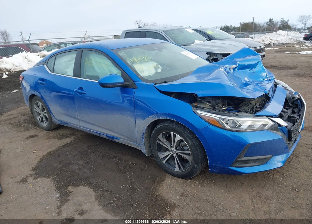 2022 NISSAN SENTRA SV XTRONIC CVT VIN: 3N1AB8CV1NY291502