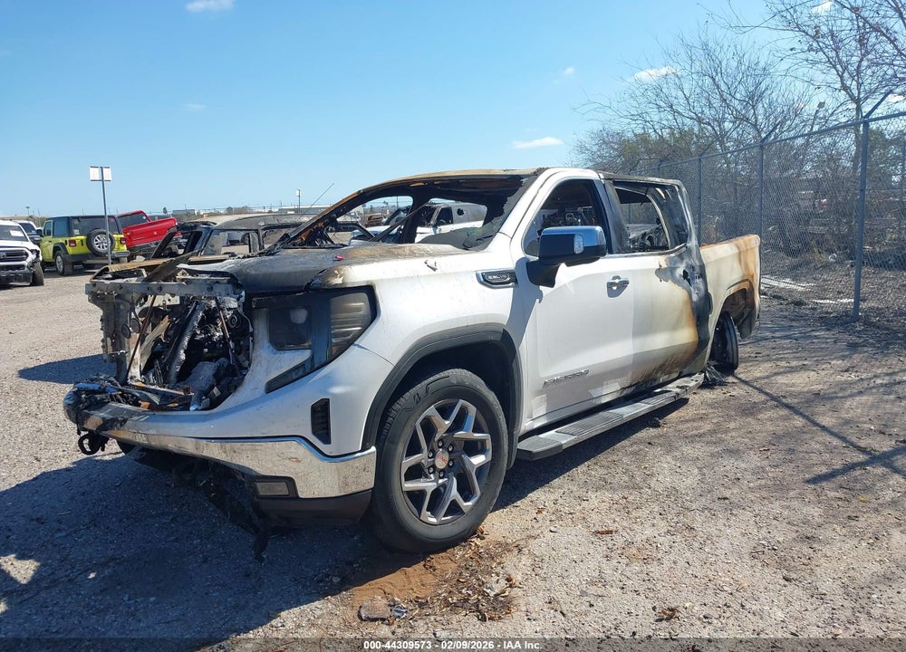 2023 GMC SIERRA 1500 4WD  SHORT BOX SLT VIN: 3GTUUDEDXPG293565