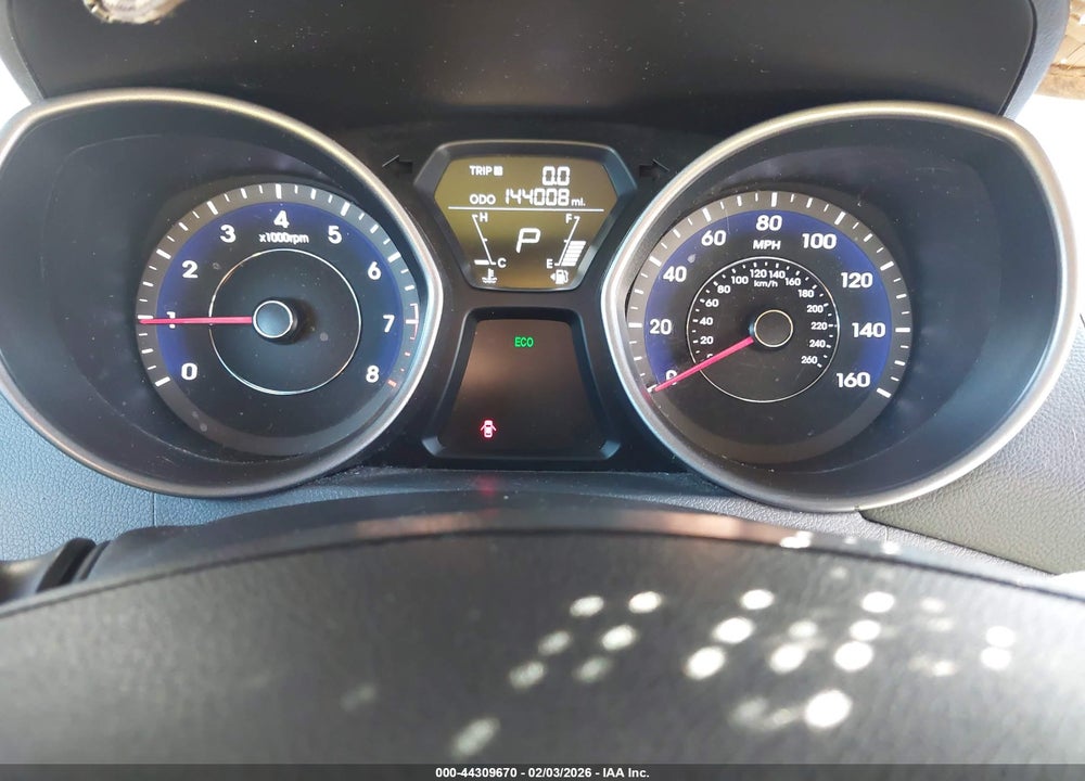2013 HYUNDAI ELANTRA LIMITED VIN: 5NPDH4AE6DH299563