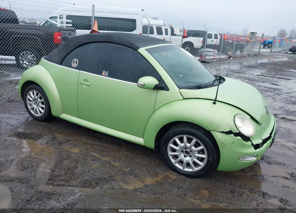 2004 VOLKSWAGEN NEW BEETLE GLS VIN: 3VWCM31Y64M319233