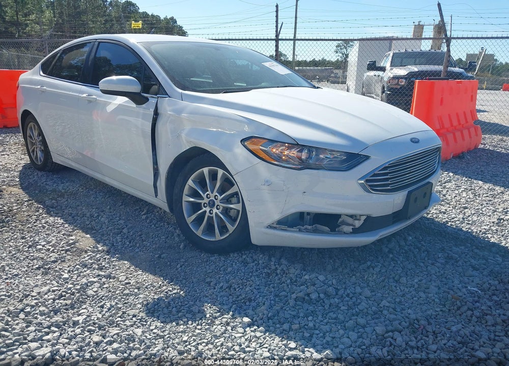 2017 FORD FUSION SE VIN: 3FA6P0H76HR151501