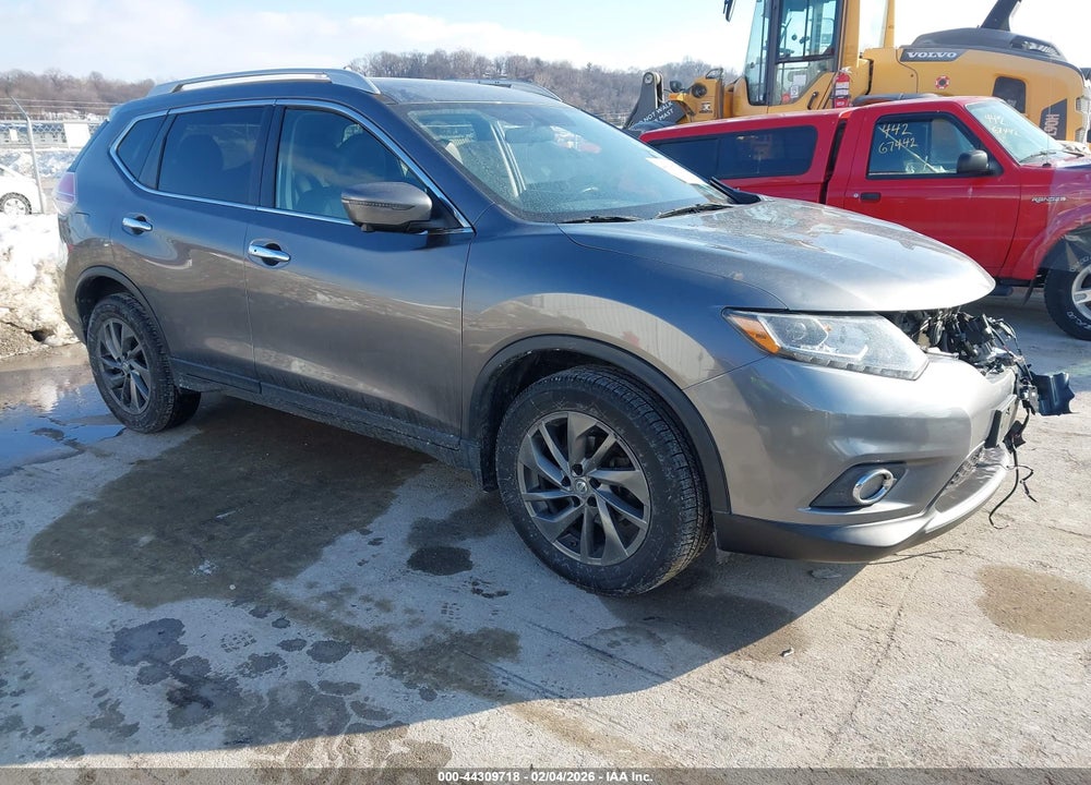2016 NISSAN ROGUE SL VIN: 5N1AT2MV9GC751261
