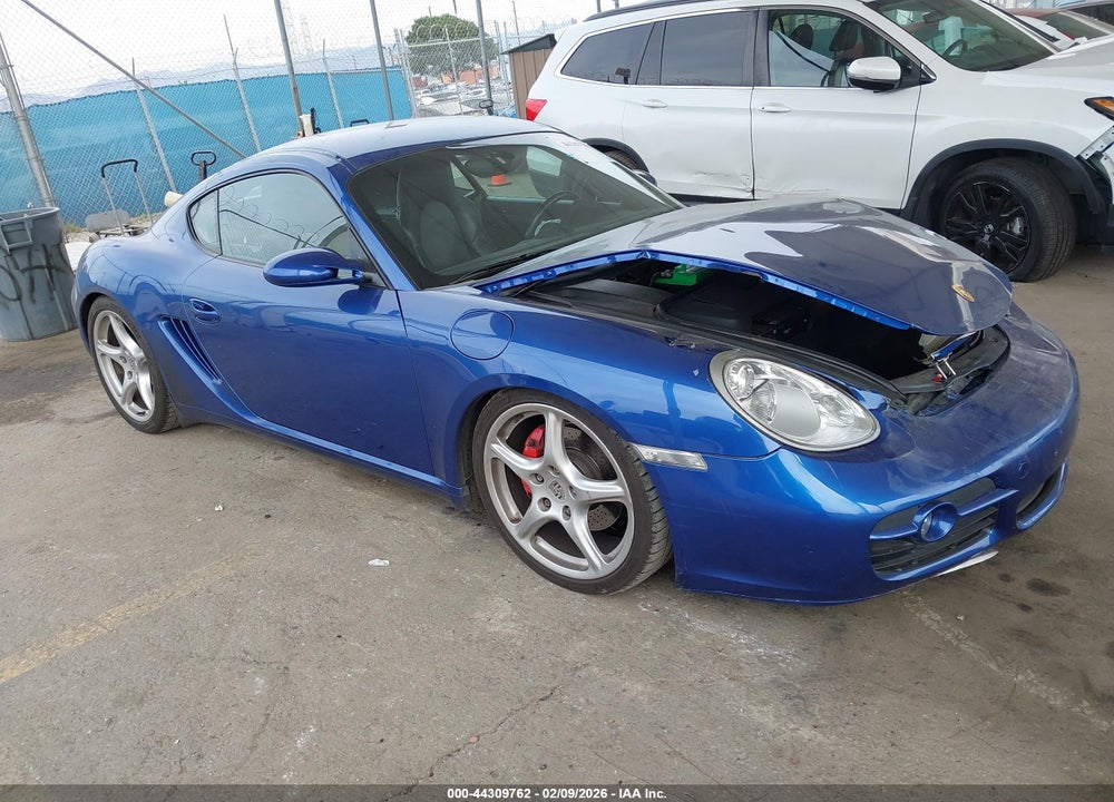 2006 PORSCHE CAYMAN S VIN: WP0AB29816U784760