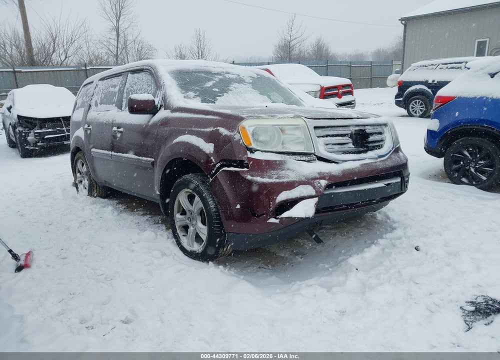2013 HONDA PILOT EX-L VIN: 5FNYF4H53DB024468