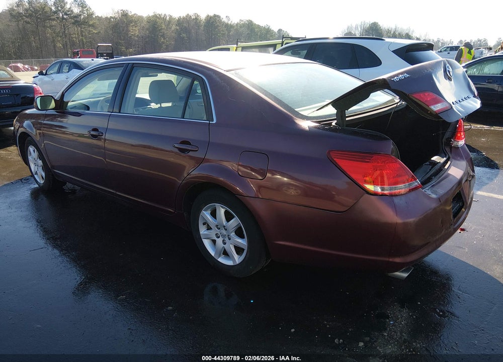 2007 TOYOTA AVALON XL VIN: 4T1BK36BX7U210133
