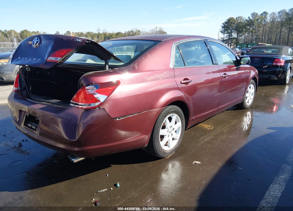 2007 TOYOTA AVALON XL VIN: 4T1BK36BX7U210133