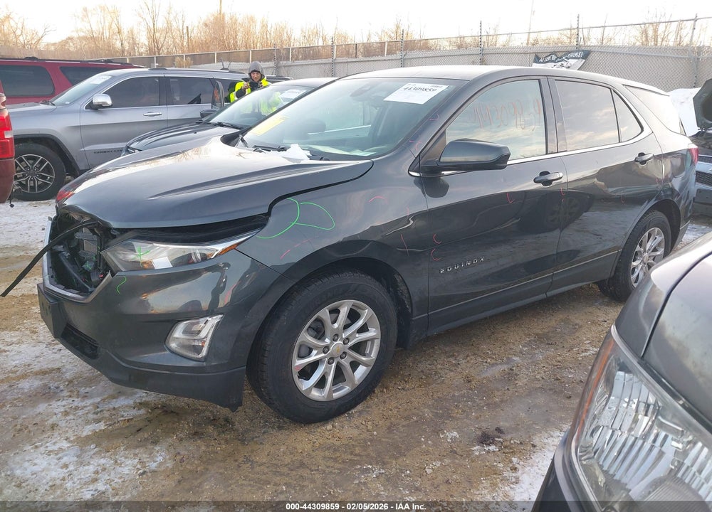 2020 CHEVROLET EQUINOX FWD LT 1.5L TURBO VIN: 2GNAXKEV5L6233522