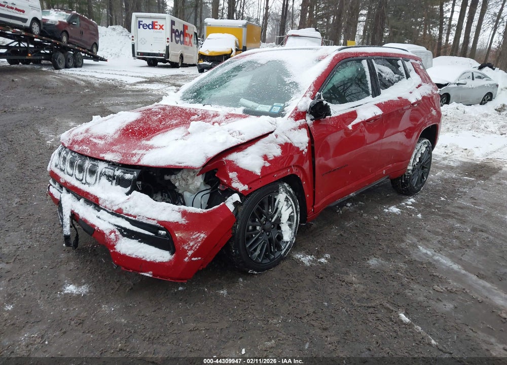 2022 JEEP COMPASS (RED) EDITION 4X4 VIN: 3C4NJDCB6NT159879