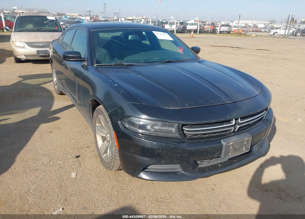 2015 DODGE CHARGER SE VIN: 2C3CDXBG4FH925538