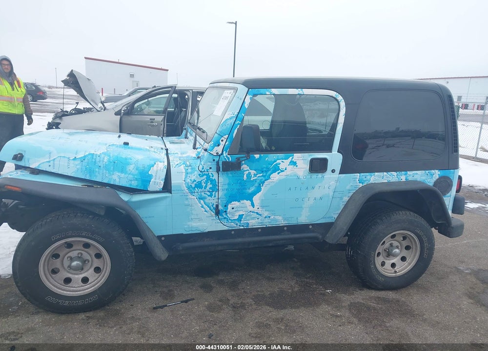 2002 JEEP WRANGLER X VIN: 1J4FA39S82P746794