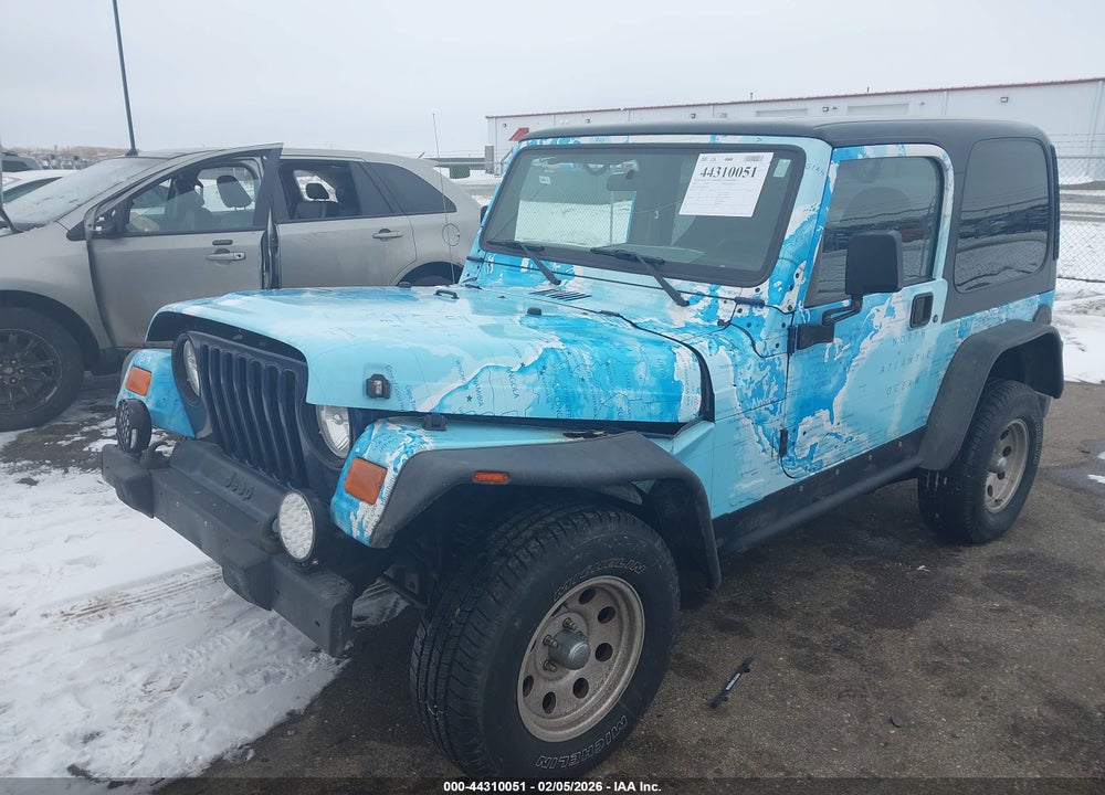2002 JEEP WRANGLER X VIN: 1J4FA39S82P746794