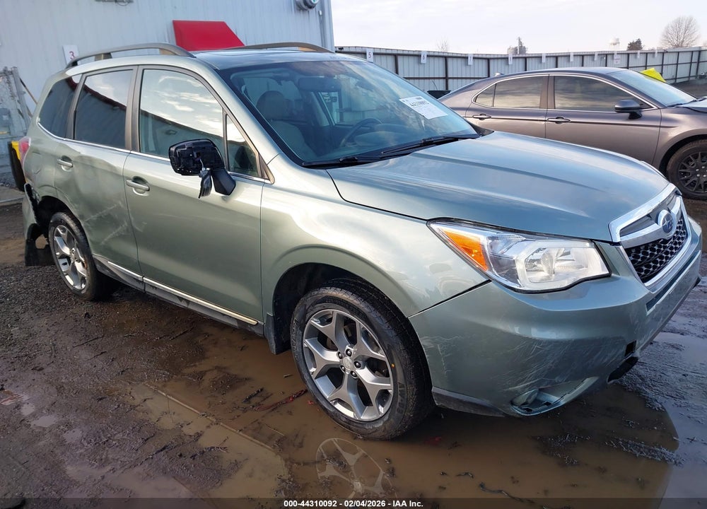 2016 SUBARU FORESTER 2.5I TOURING VIN: JF2SJAVC5GH507374