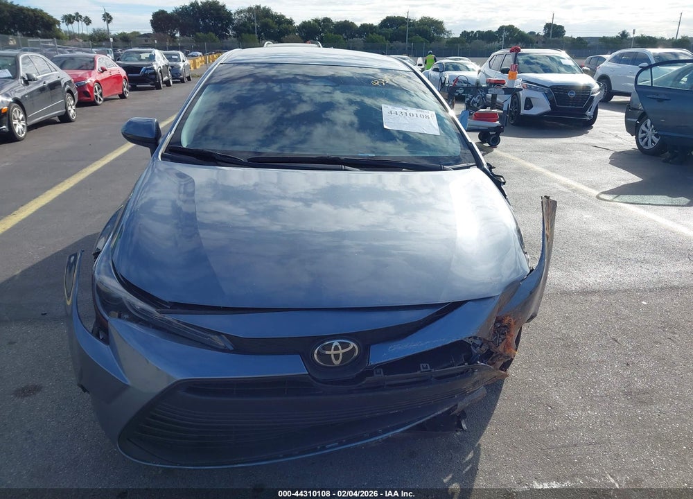 2025 TOYOTA COROLLA LE VIN: 5YFB4MDE4SP260887
