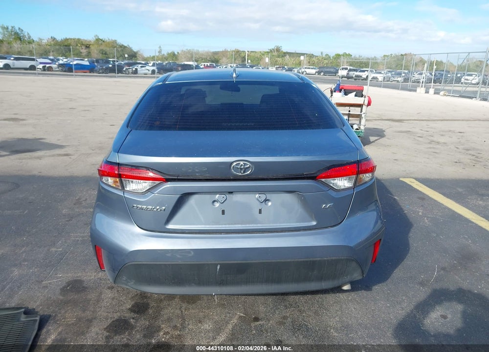 2025 TOYOTA COROLLA LE VIN: 5YFB4MDE4SP260887