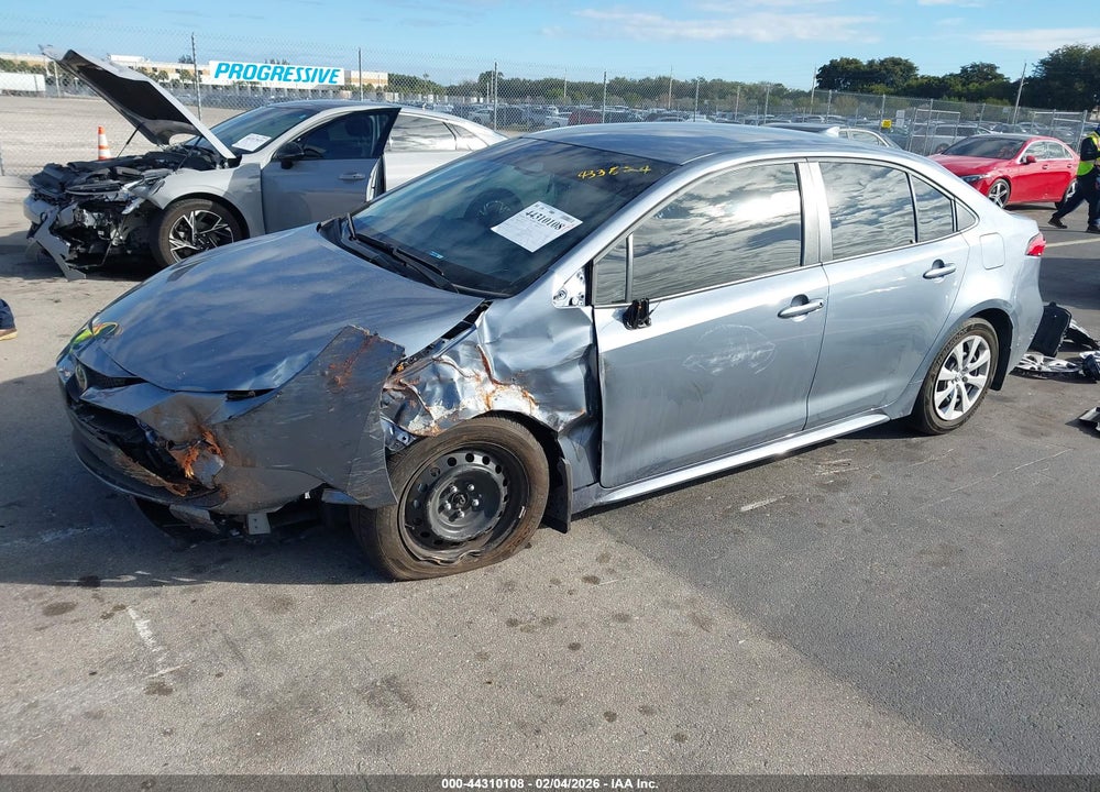 2025 TOYOTA COROLLA LE VIN: 5YFB4MDE4SP260887