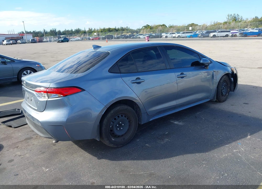 2025 TOYOTA COROLLA LE VIN: 5YFB4MDE4SP260887